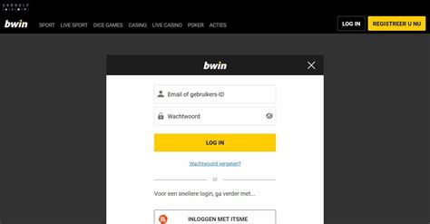 bwin nederland|bwin inloggen voetbal.